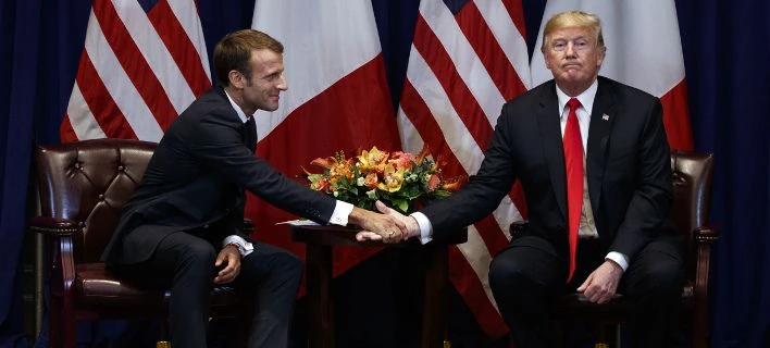 «Εκρηξη» Τραμπ στη συνάντηση με Μακρόν – Ξέσπασε στον Γάλλο, για τις πολιτικές της ΕΕ